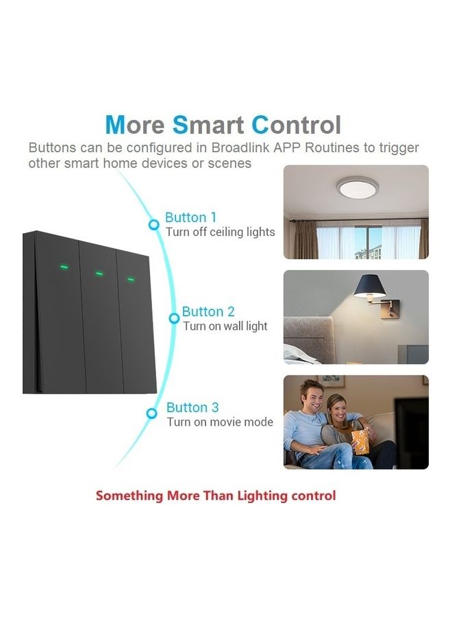 Broadlink - Smart Switch Black - Image 1