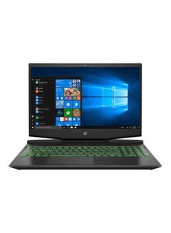 HP Pavilion 15-dk1035ne Gaming laptop - 10th Gen Intel Core i7-10750H, 16 GB RAM, 1TB HDD And 256GB SSD, Nvidia GeForce GTX 1660TI 6 GDDR6 Graphics, 15.6 inch FHD IPS, backlit keyboard, Dos Black