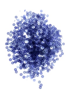Round Flat Loose Sequins 100g Blue