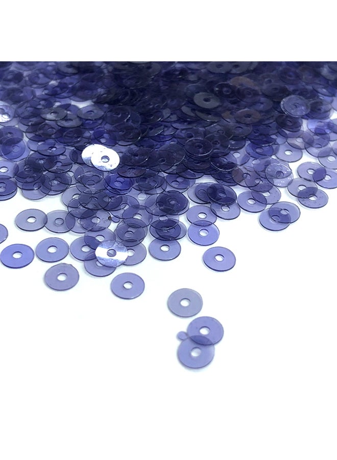 Generic - Round Flat Loose Sequins 100g Blue - Image 1