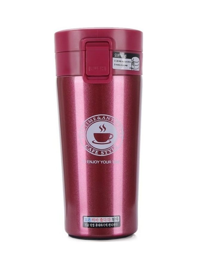 Double Wall Stainless Steel Vacuum Flask Red