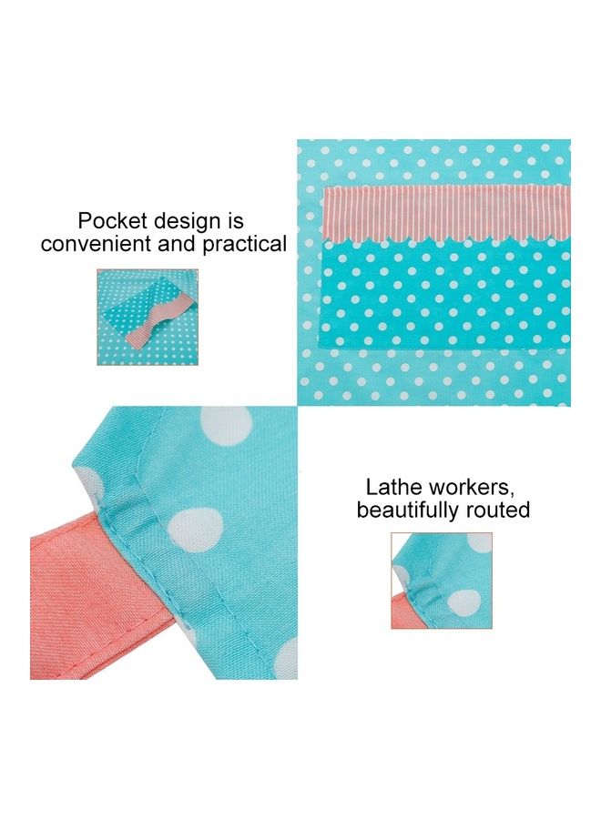Candy-Coloured Dots Sleeveless Apron Blue 80 x 64cm  - Image 5