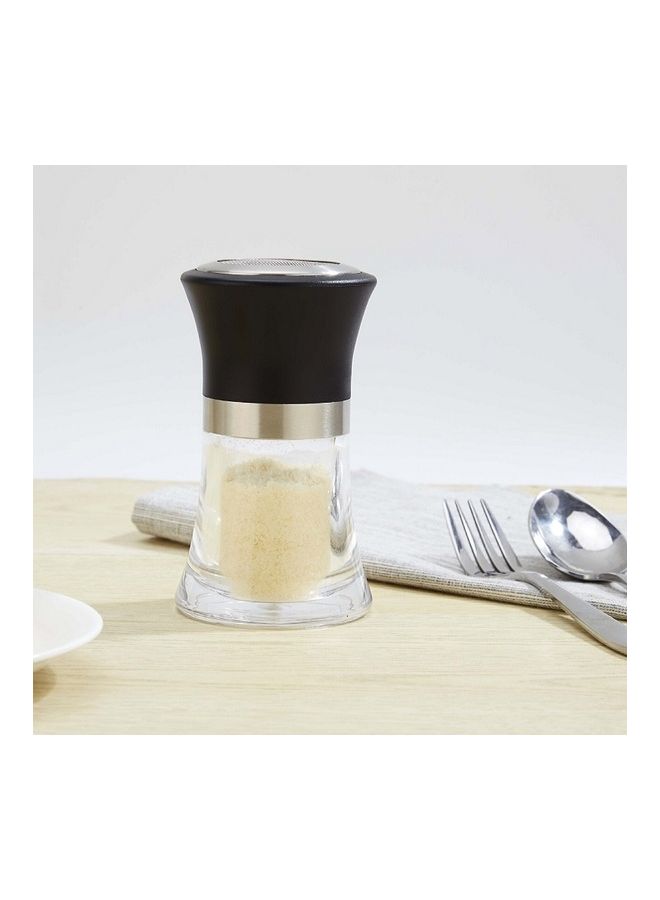 Acrylic Bottle Seasoning Jar - Powder Bottle Black/Clear 8 x 8 x 15cm  - Image 3