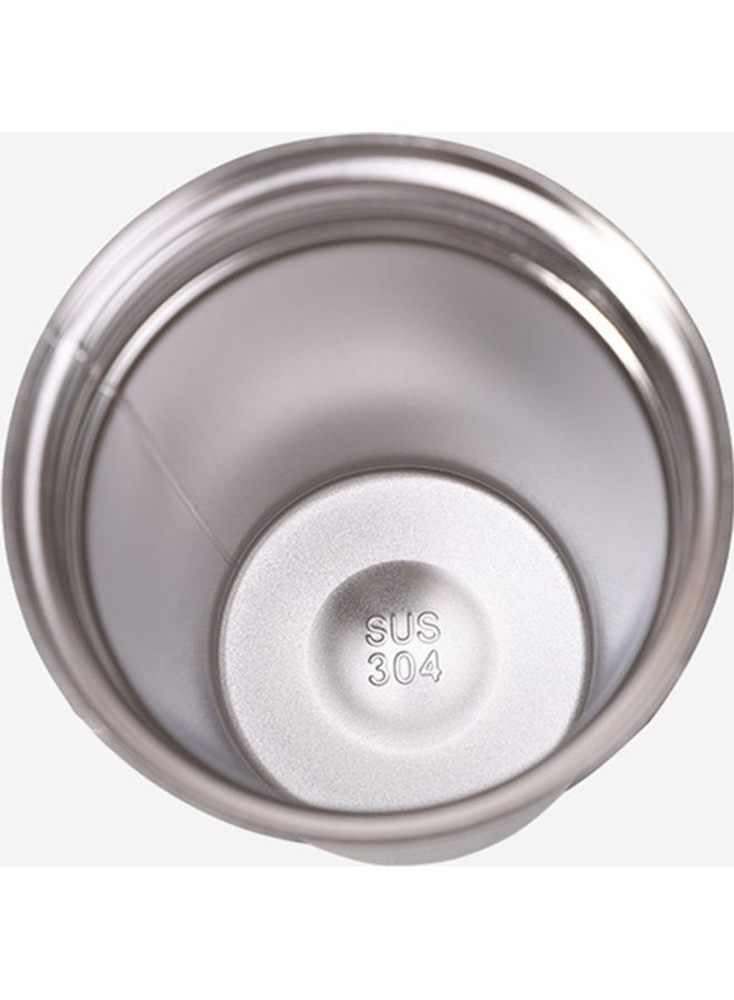 مج قهوة مزدوج من الستانلس ستيل أسود - Image 3