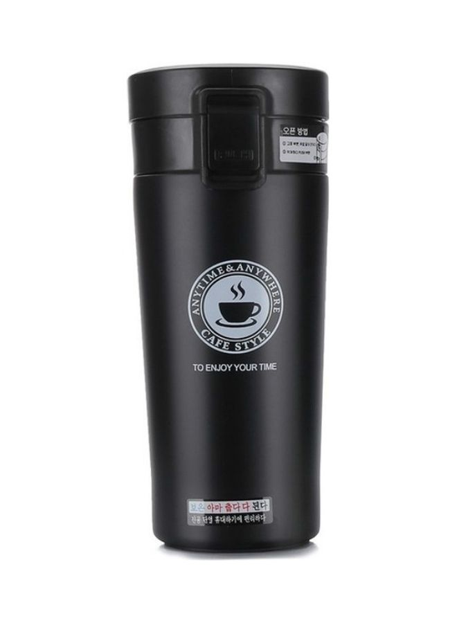 Double Wall Stainless Steel Vacuum Flask Black - Image 1