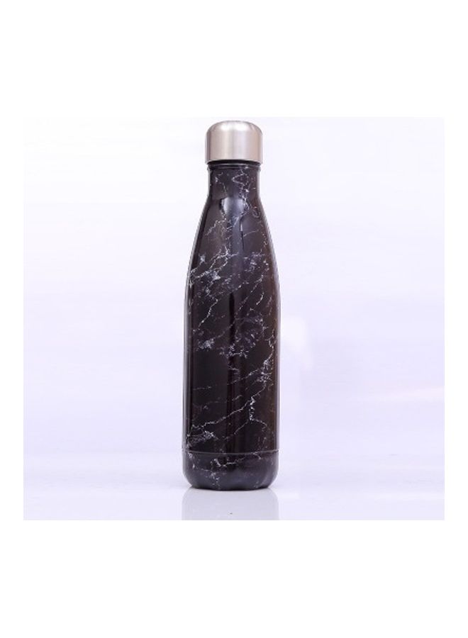 Portable Stainless Steel Vacuum Flask Black 