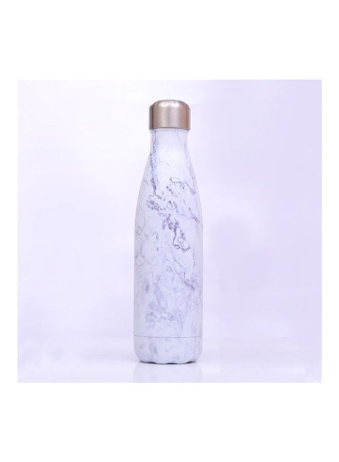 Generic - Portable Stainless Steel Vacuum Flask White/Blue - Image 1