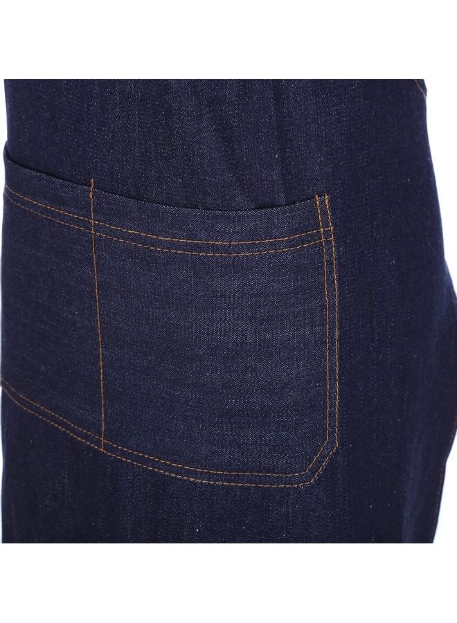 Halter Adjustable Denim Apron Navy Blue 20 x 20 x 2cm  - Image 4