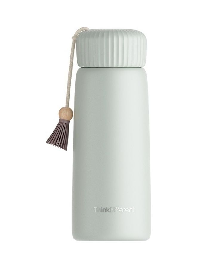 Stainless Steel Tassel Vacuum Flask Light Green - Image 1