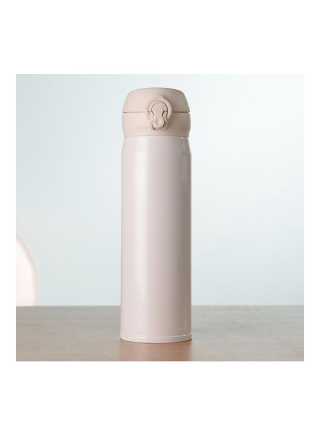 Portable Stainless Steel Vacuum Flask with Airtight Lid Grey  - Image 1