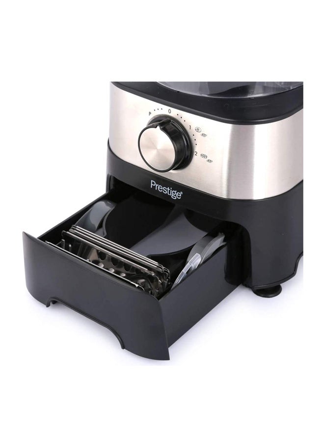 برستيج محضر طعام شفاف/أسود/فضي 1.8لترات - Image 3