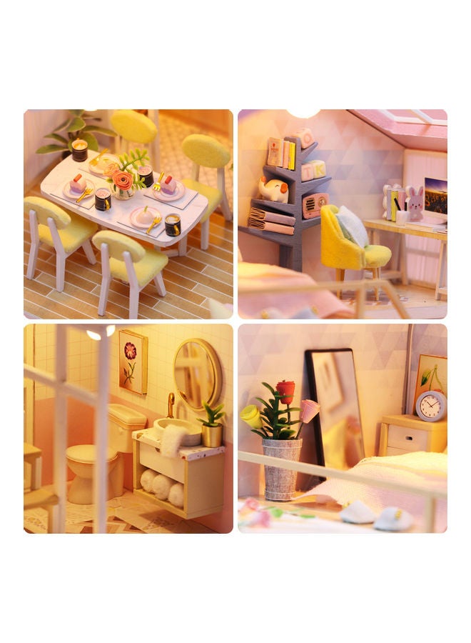 null - Miniature DIY Wooden Doll House Kit - Image 1