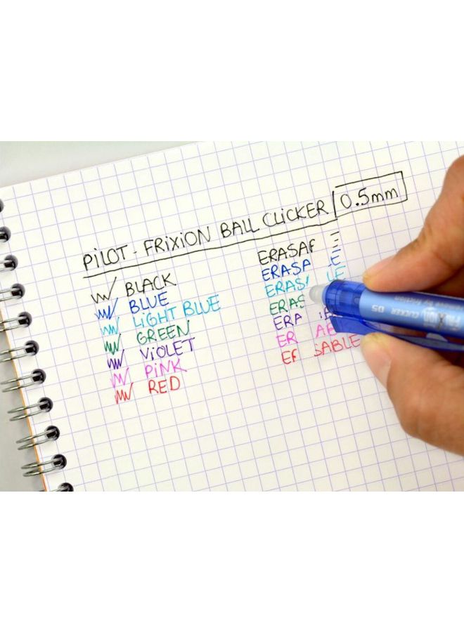 بايلوت قلم قابل للمسح فريكسيون كليكر أزرق فاتح - Image 2