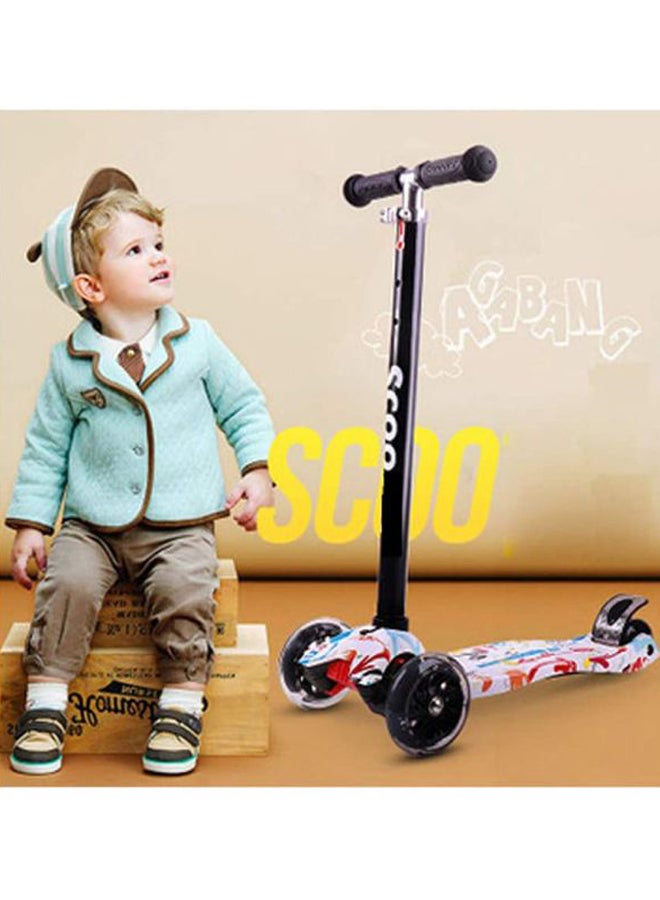 Cool Baby 3-Wheeler Foldable Kick Scooter Multicolour - Image 4