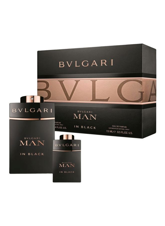 BVLGARI Man In Black Gift Set EDP Spray 100 ml, EDP Spray 15ml  - Image 2