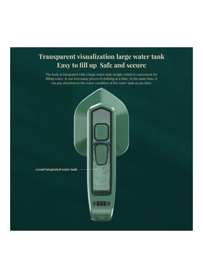 جهاز كي بالبخار محمول مع خزان ماء 0.4 L 33.0 W DUC-5282 أخضر - Image 2