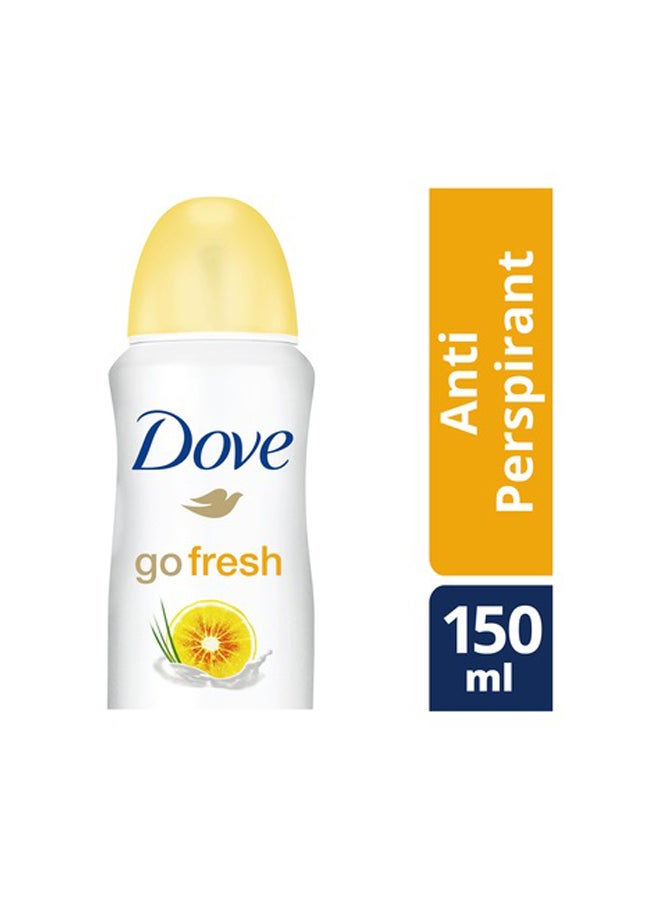 Dove - Go Fresh Grapefruit Lemongrass Deodrant White 150ml - Image 1
