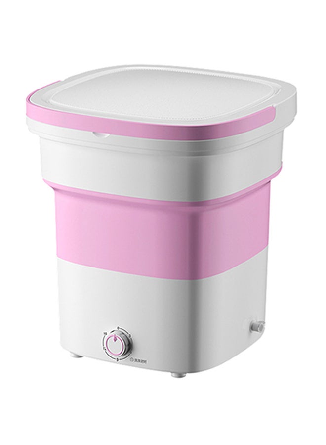 GT-Wheel Portable Mini Folding Clothes Washing Machine 135 W Miniwash111 Pink/White - Image 1