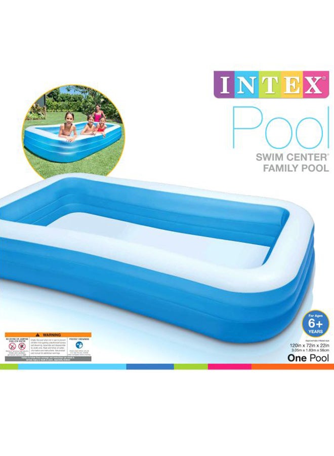INTEX Inflatable Family Pool 22x72inch 22x72inch - Image 2