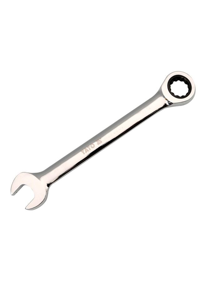 Yato Combination Ratchet Wrench 16mm W/Plastic Hanger YT-0197 Silver  - Image 2