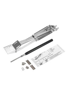 Decdeal Vent Opener with Double Spring Greenhouse Window Silver 38x9.5x4.5cm  - Image 1