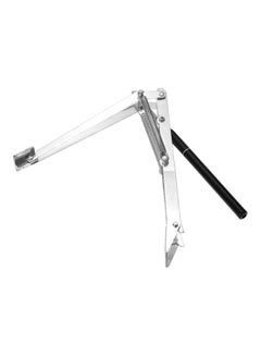 Decdeal Vent Opener with Double Spring Greenhouse Window Silver 38x9.5x4.5cm  - Image 4