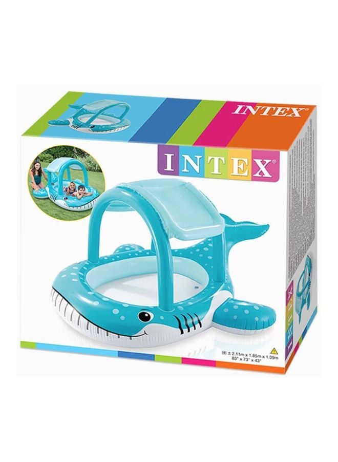 INTEX Whale Shade Pool Float 83x43x73inch - Image 2