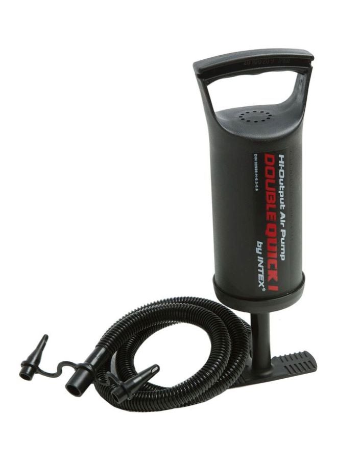 INTEX Double Quick I Hand Pump Black/Red  - Image 1