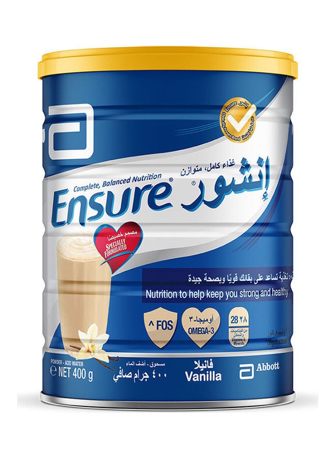 انشور حليب أطفال بنكهة الفانيليا 400جرام