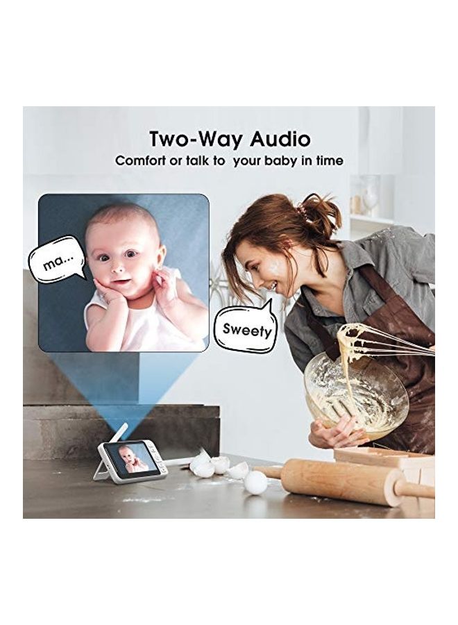 Baby Security Video Display Monitor With Camera Set