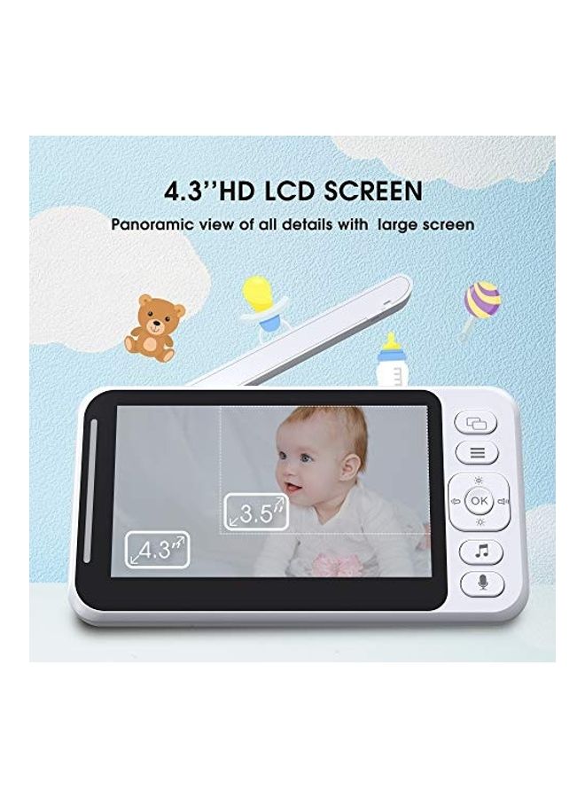 Baby Security Video Display Monitor With Camera Set