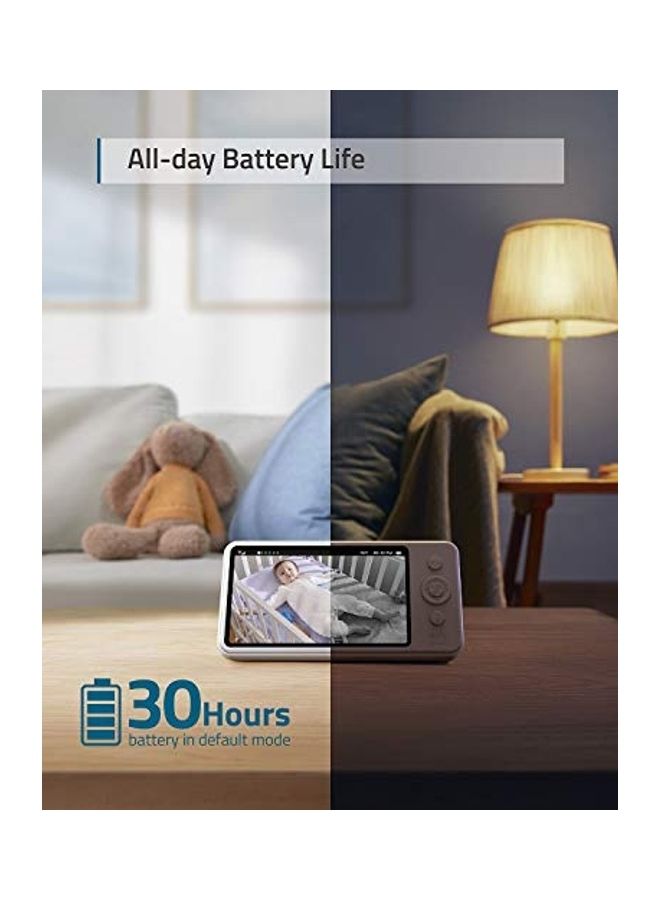 eufy - Portable Baby Security Video Monitor With 720P Camera Set - Image 1