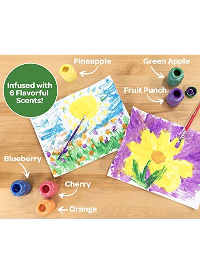 كرايولا طقم ألوان طلاء سيلي سينتس قابل للغسل مكون من 6 قطع - Image 5