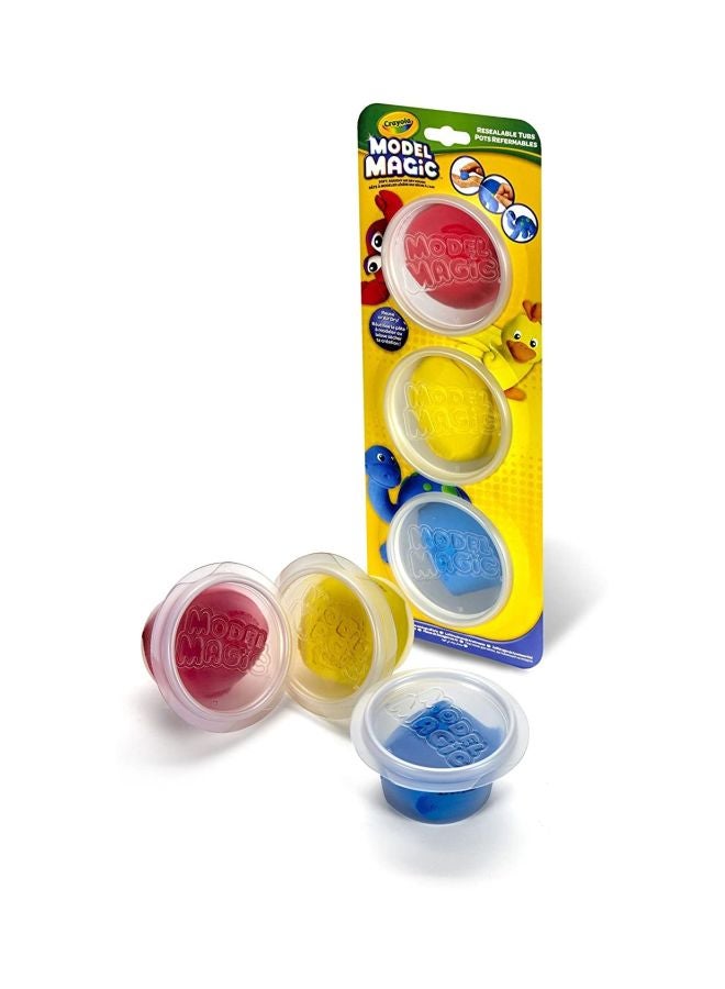 Crayola 3-Piece Model Magic Clay Alternative Set 2x1x3inch - Image 2