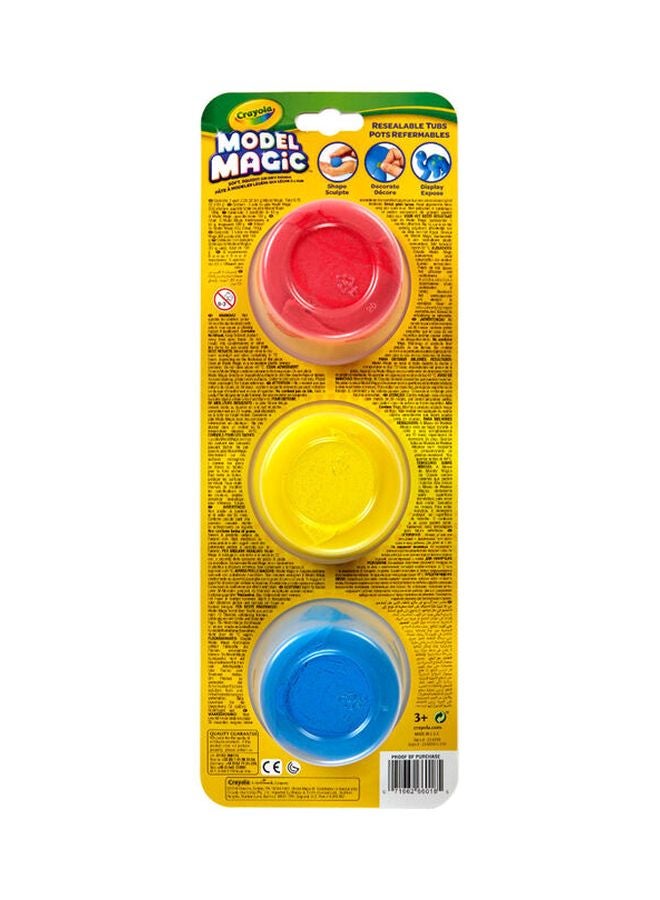 Crayola 3-Piece Model Magic Clay Alternative Set 2x1x3inch - Image 4