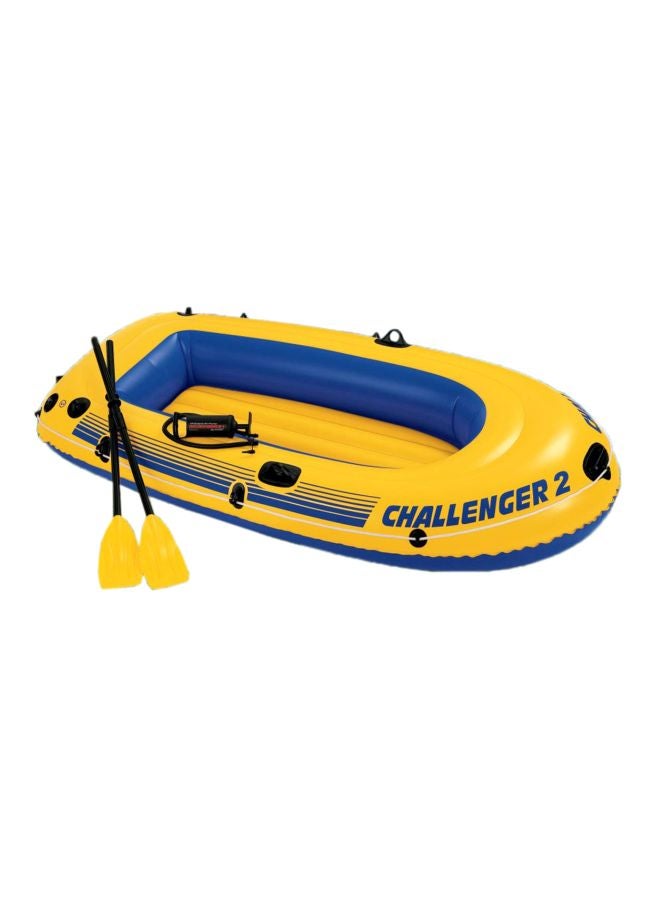 انتكس مجموعة قارب الماء المطاطي تشالنجر 2 236x114x41سم - Image 1