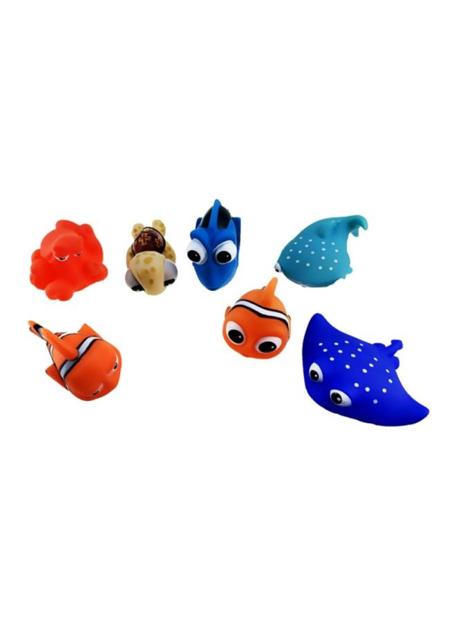 بيوينتي مجموعة ألعاب استحمام على شكل حيوانات بحرية من 7 قطع - Image 1