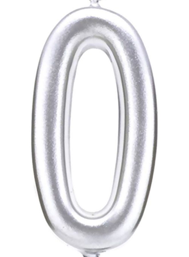 Cool Baby Number 0 Happy Birthday Candle 2x4cm - Image 2