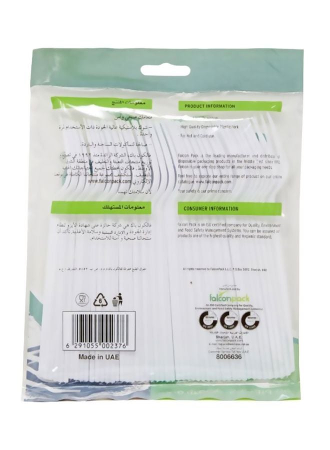 فالكون طقم مكون من 50-شوكة غير قابلة لإعادة الاستخدام - Image 2