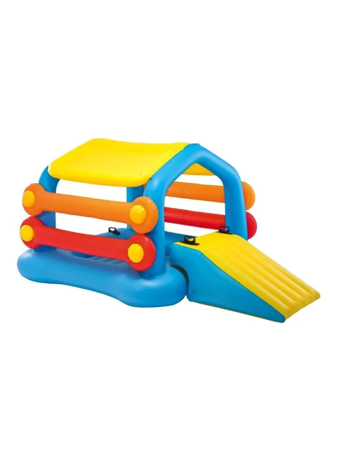 INTEX Inflatable Island With Slide 110x68x48inch