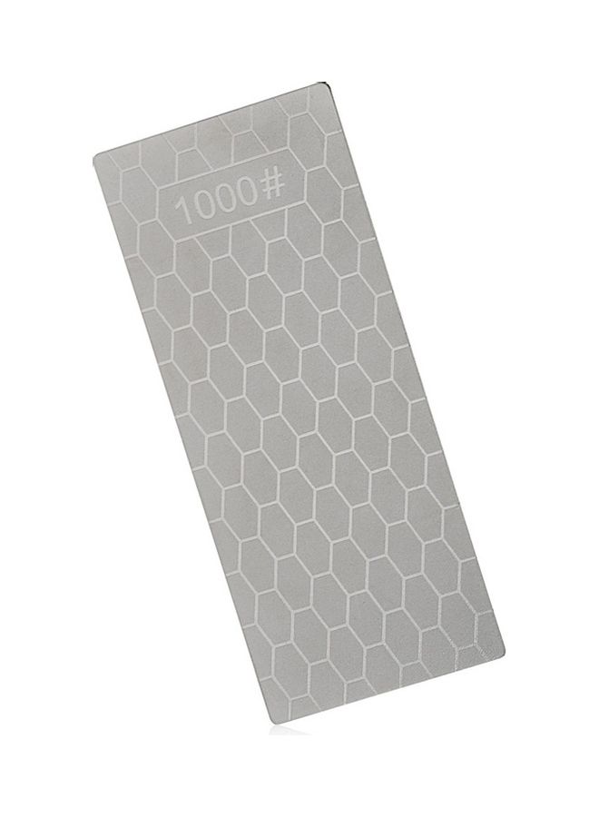 Generic - Honeycomb Pattern Knife Sharpener Whetstone Stone Grey - Image 1