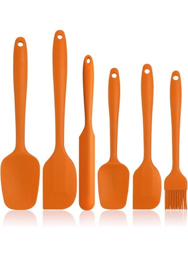 6-In-1 Cooking Utensil Set Orange  - Image 1