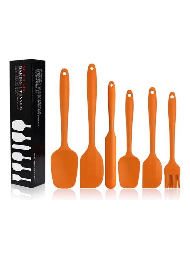 6-In-1 Cooking Utensil Set Orange  - Image 2