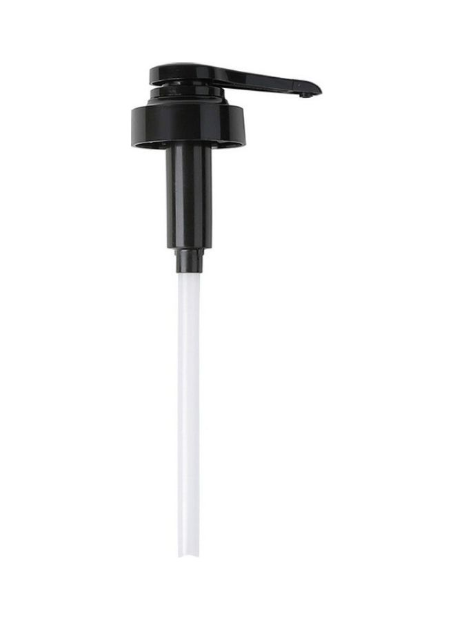 طقم رؤوس لمضخة بفوهة للزجاجات من 5 قطع أسود - Image 1