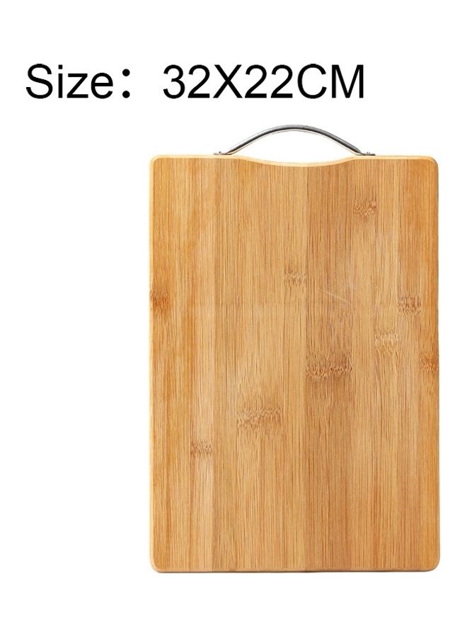 Rectangular Bamboo Chopping Board Brown - Image 1