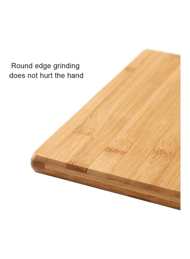 Rectangular Bamboo Chopping Board Brown - Image 4