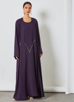 Comfortable Stylish Abaya Purple