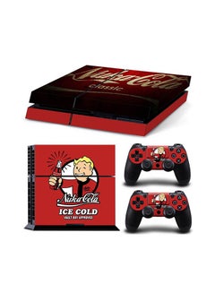 Console And Controller Sticker Set For PlayStation 4 Nuka Cola