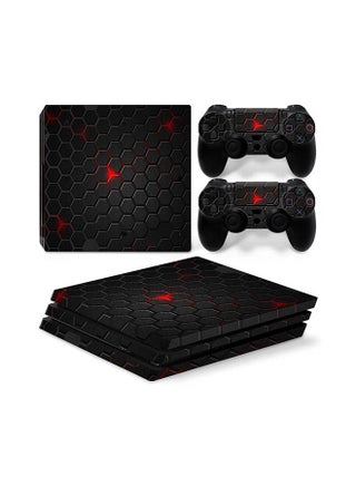 Console And Controller Sticker Set For PlayStation 4 Pro Titanium - v1622956386/N47677196A_1