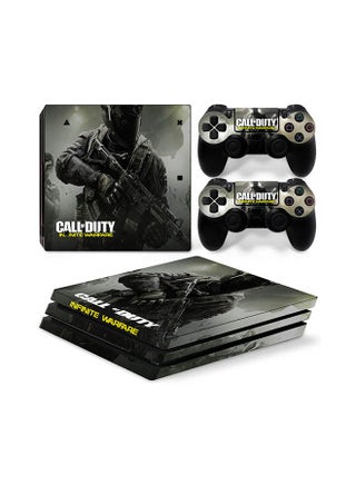 Console And Controller Sticker Set For PlayStation 4 Pro Call of Duty - v1622956386/N47677199A_1